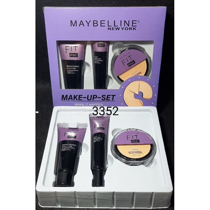 PAKET MAYBELINE 3 IN 1 NEW YORK BOX UNGU 3352