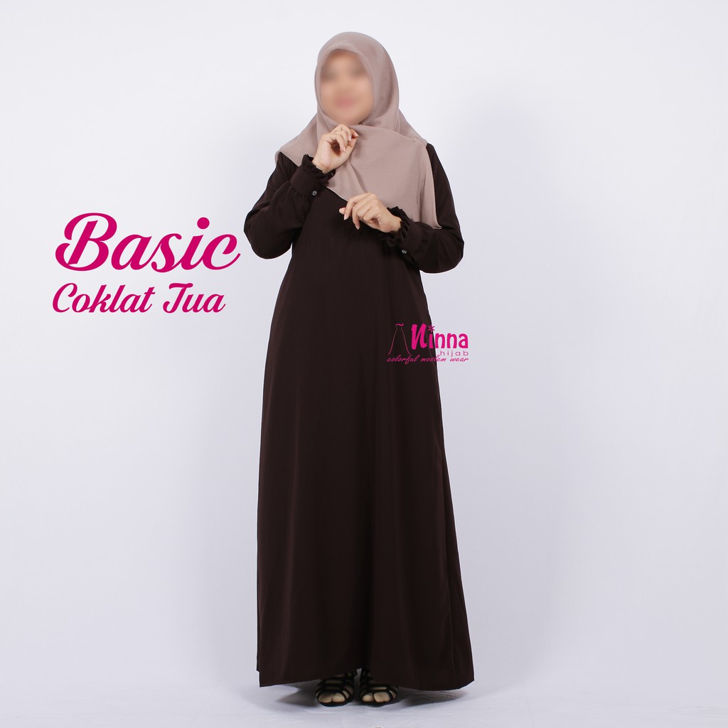 Warna Jilbab Untuk Gamis Coklat Tua