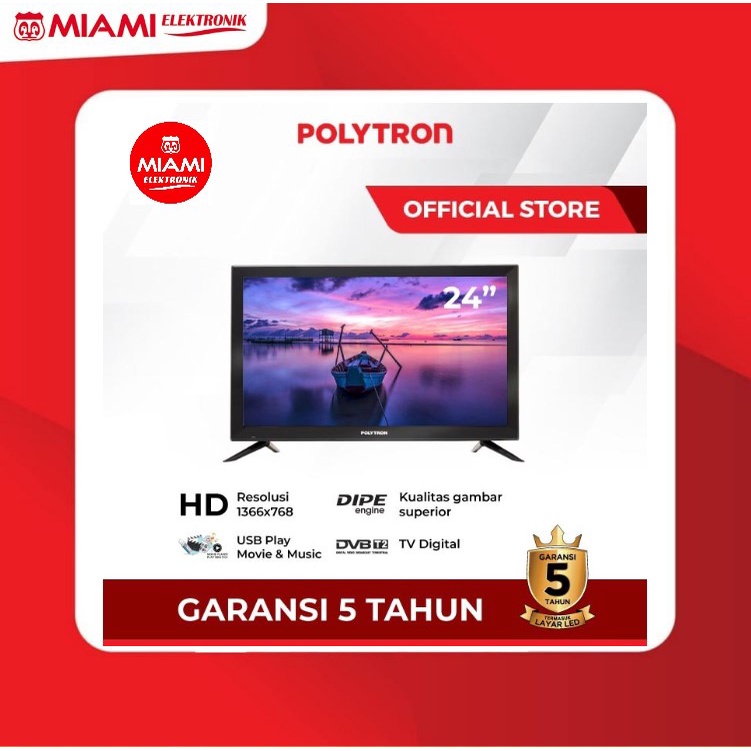 POLYTRON Digital LED 24&quot; PLD 24V0853 / PLD24V0853