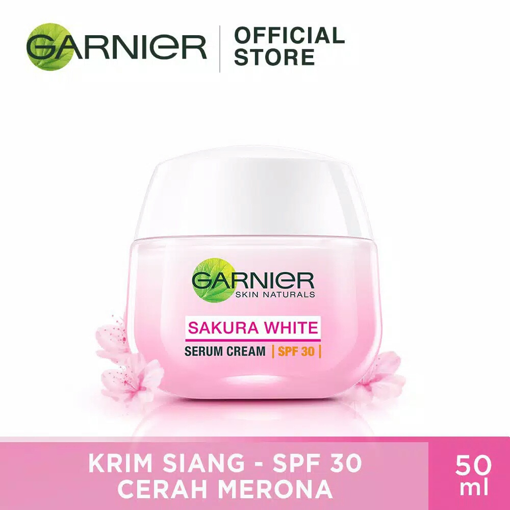 ☘️Yuri Kosmetik☘️ Garnier Sakura White Day Cream SPF30 50ml