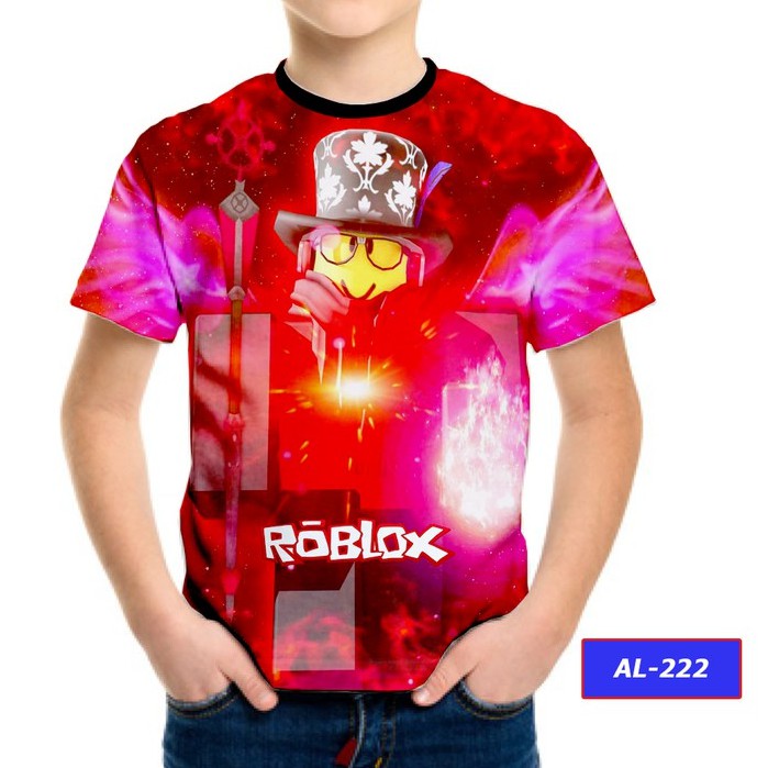 Baju Anak Laki Laki Roblox Series 3D Murah #AL-222