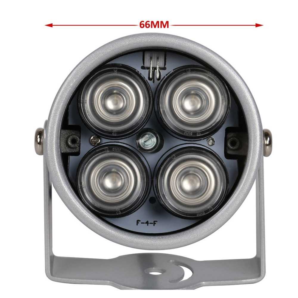 (1005 BARANG ORI) Lampu IR Infrared Night Vision Illuminator 4 LED Waterproof for CCTV