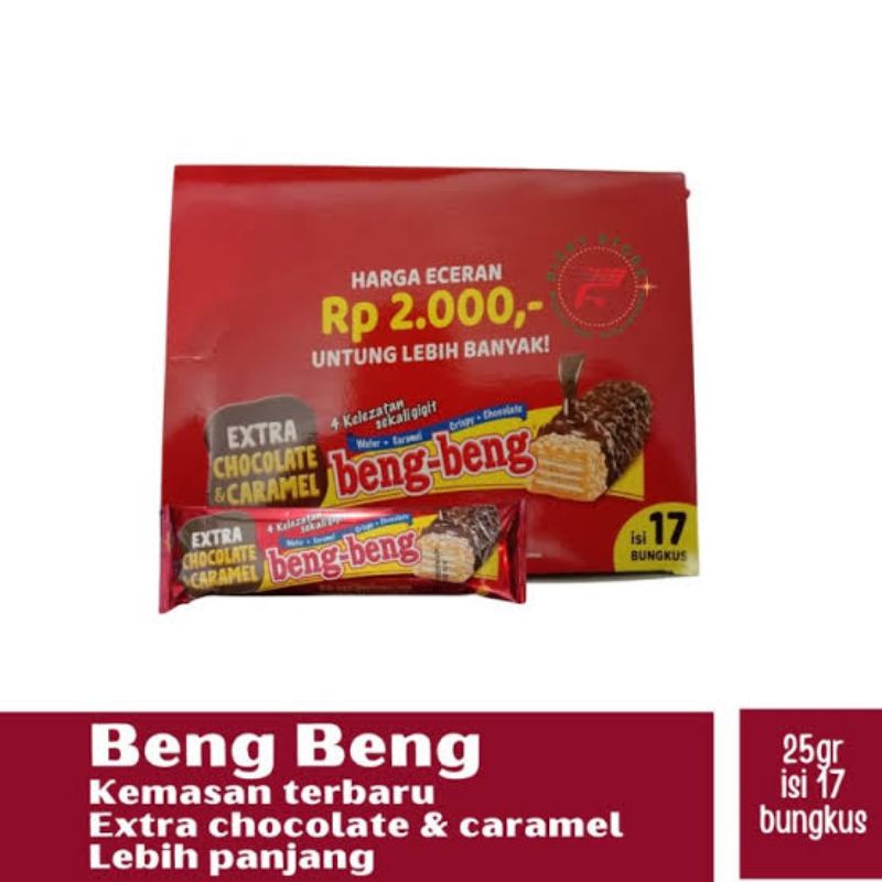 

NEW Snack Beng-Beng 1 pack isi 17 x 25 GR