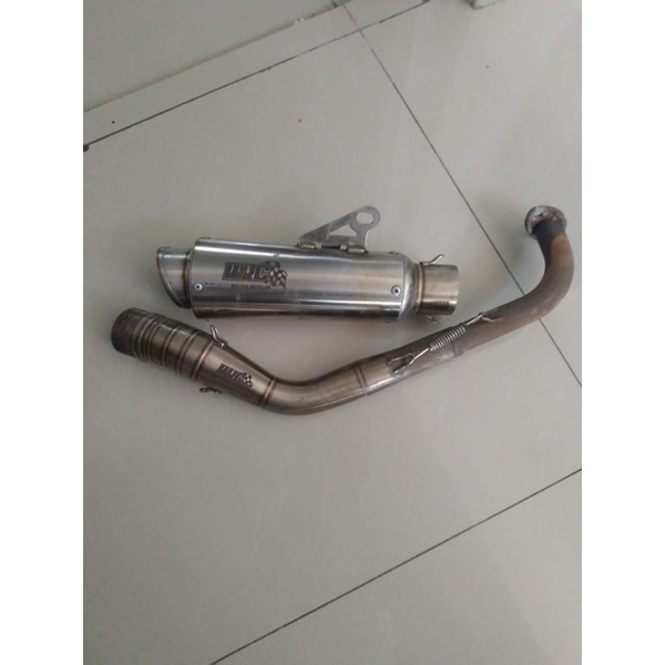 KNALPOT WRC TYPE WR3 SHORT FULLSYSTEM