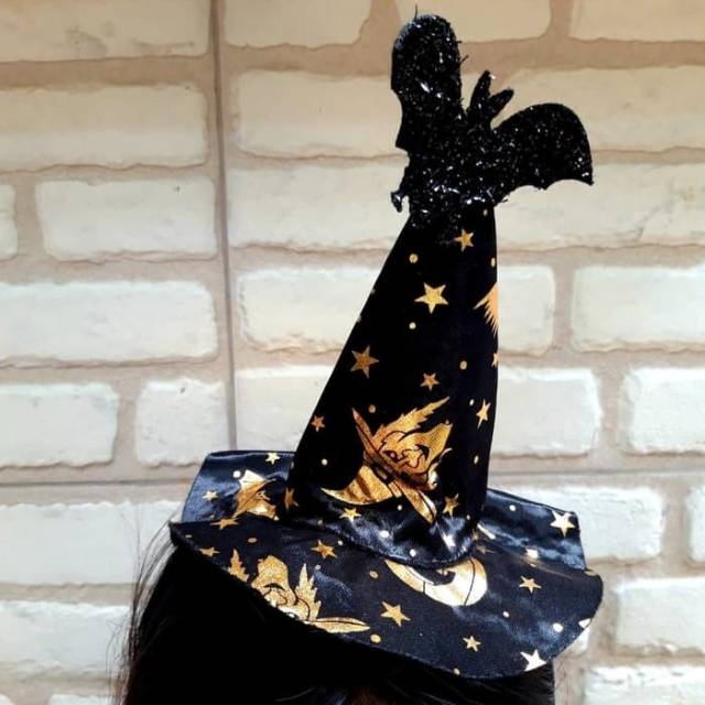 BANDO TOPI PENYIHIR AKSESORIES HALLOWEEM MURAH KOSTUM MAGIC