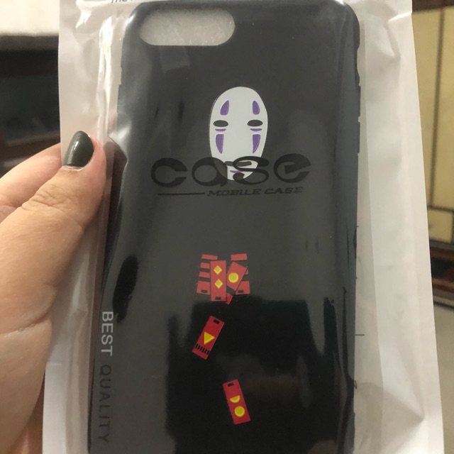 iPhone 7+ 8+ Soft Case - No Face/Kaonashi from Spirited Away