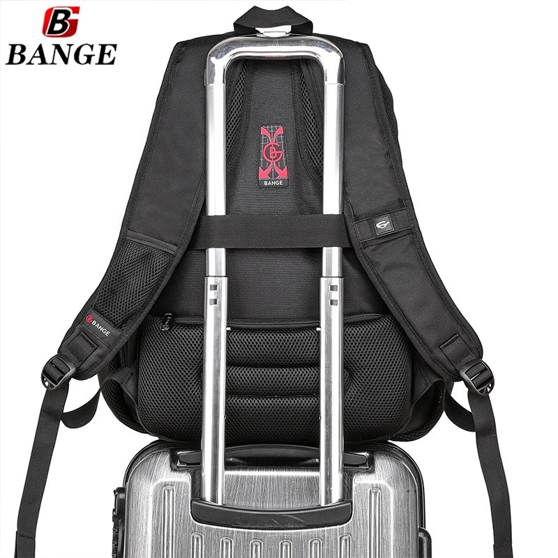 Bange Tas Ransel Backpack Pria 17 Inch BG1901 Hitam