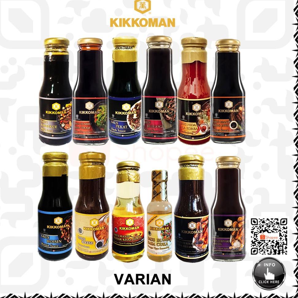 

(PROMO IYJ68) KIKKOMAN SAUCE SAUS KIKOMAN / BULGOGI / HOISIN / SAUS PEKAT / YAKINIKU / GOCHUJANG HALAL BPOM ✭