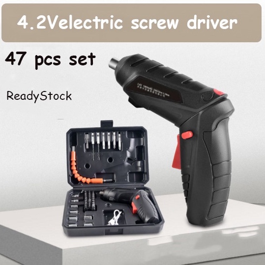 Obeng Elektrik Obeng Baterai X-Power Cordless Screwdriver Cas Bor Tangan Alat Pertukangan