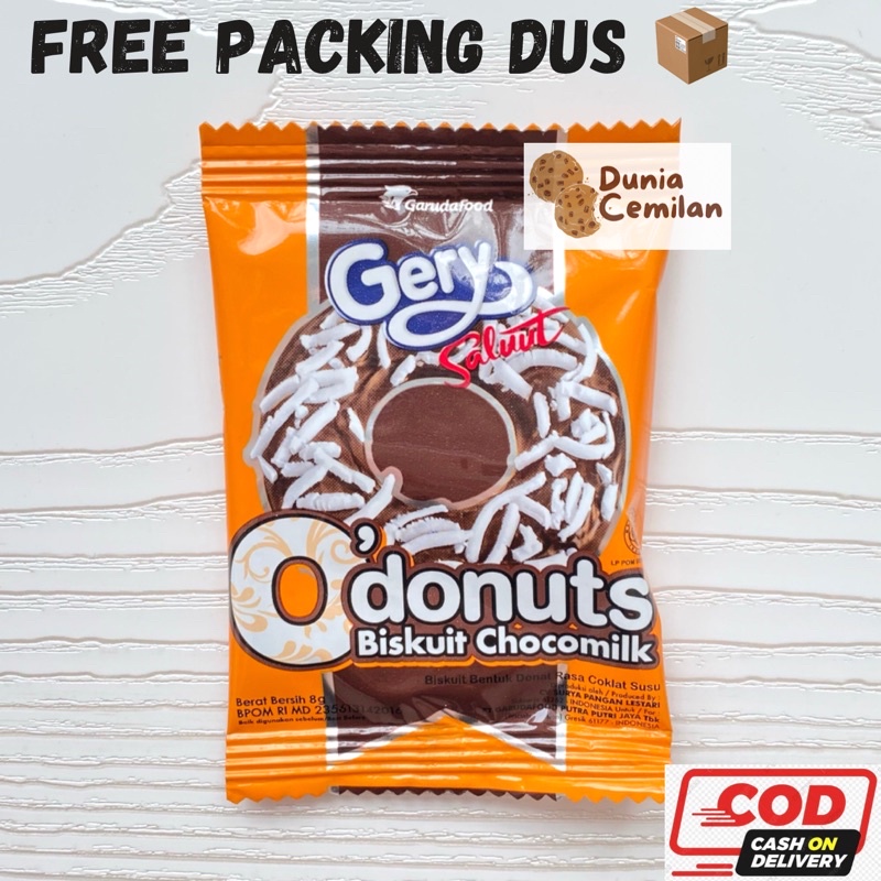 [TERMURAH!!] Gery O Donut o'donut satuan 8gr - snack enak nikmat diskon termurah