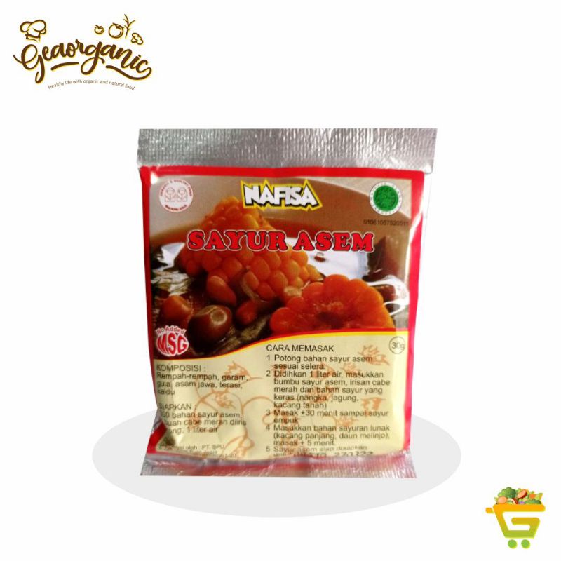 

Nafisa Bumbu Instant Sayur Asem 30gr