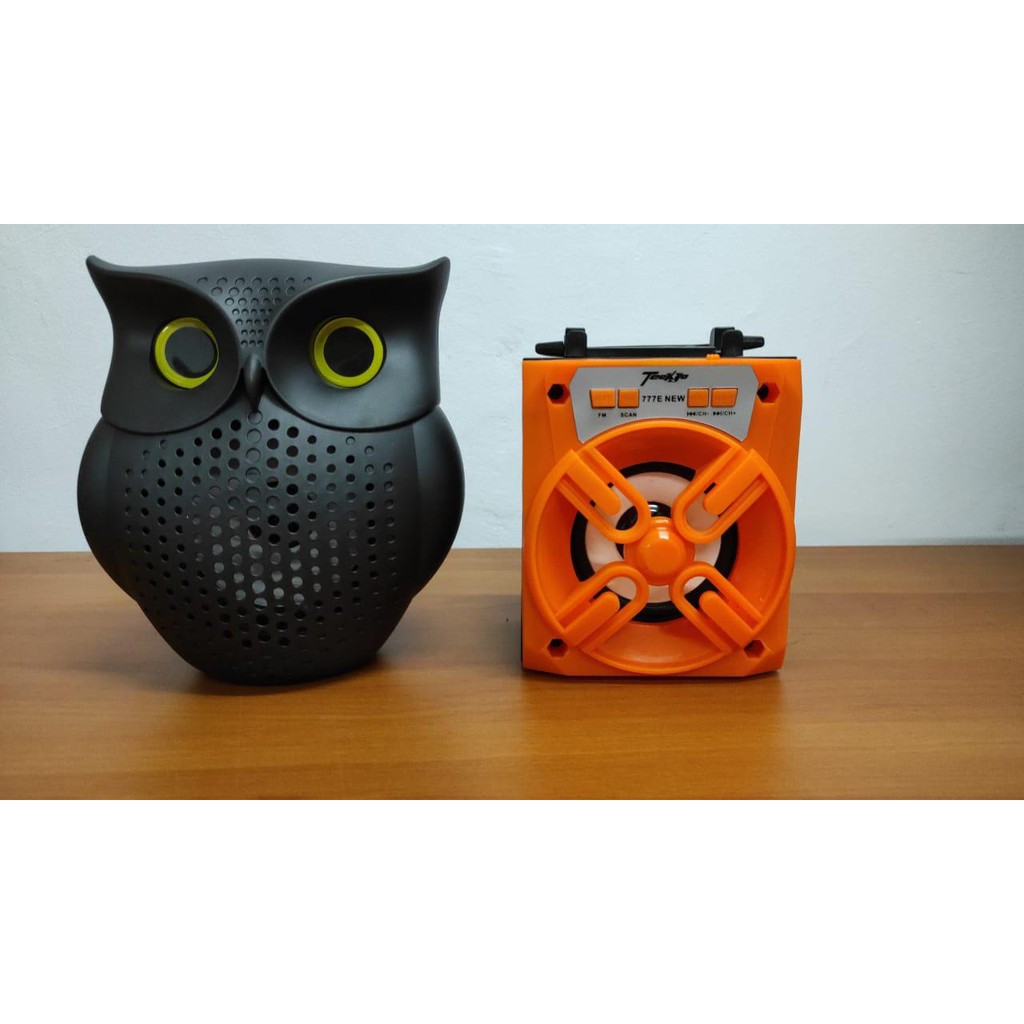 Sperker Bluetooth Teckyo 777J Burung Hantu / Speaker Portable