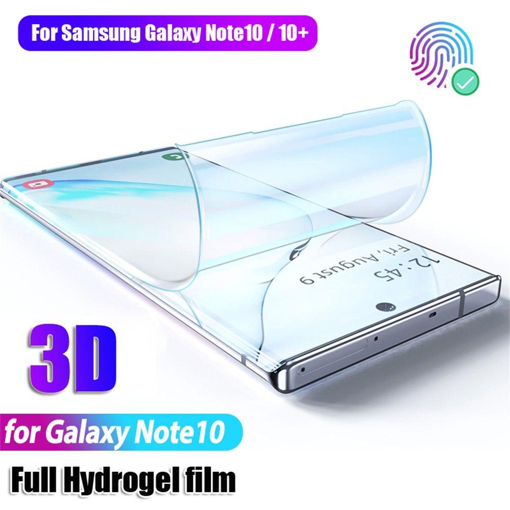 Top Untuk Samsung Galaxy Note10 /10+Plus Pelindung Layar HD 3D Slim