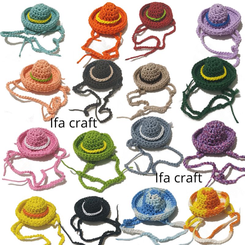 topi kucing / topi rajut / hat cat / topi hewan peliharaan