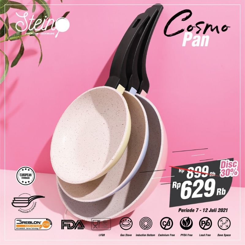 STEIN COOKWARE COSMO PAN SET