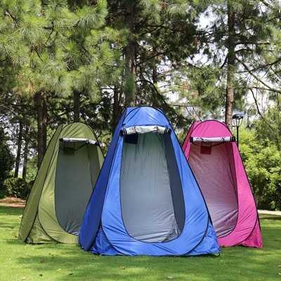 Tenda Toilet Camping Kemah Mancing Outdoor Portable Automatic Open