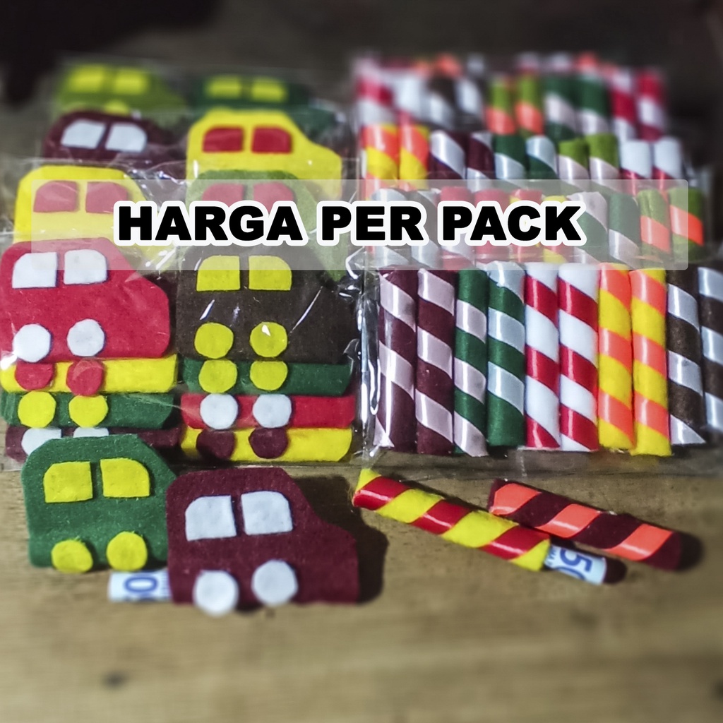 Amplop Flanel / Amplop Lebaran / Angpao / Amplop Lebaran bentuk Karakter