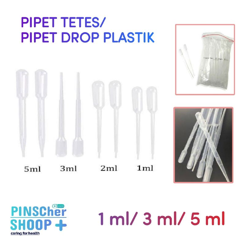 Pipet Drop / Pipet Transfer Plastik 1, 3, 5 ml Eceran