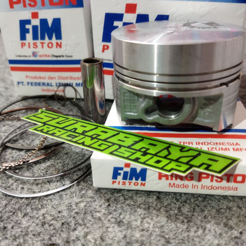 Piston fim 80 piston kit fim 57 58 60 66 pin 13 custome dome piston fim 57 58 60 66 pin 13 kepala me
