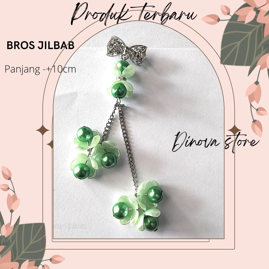 BROS JILABAB FLOWER SPACER