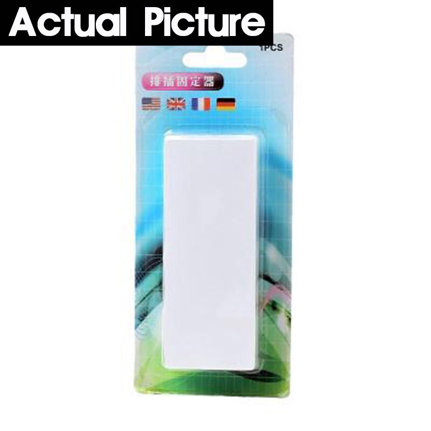 Power Plug Socket Holder aman dari jangkauan anak Papan Colokan Stop Kontak Elektronik Tempel-8