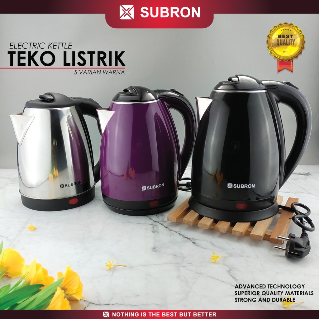 SUBRON Teko Termos Listrik Pemanas Air Thermos Kettle 1500