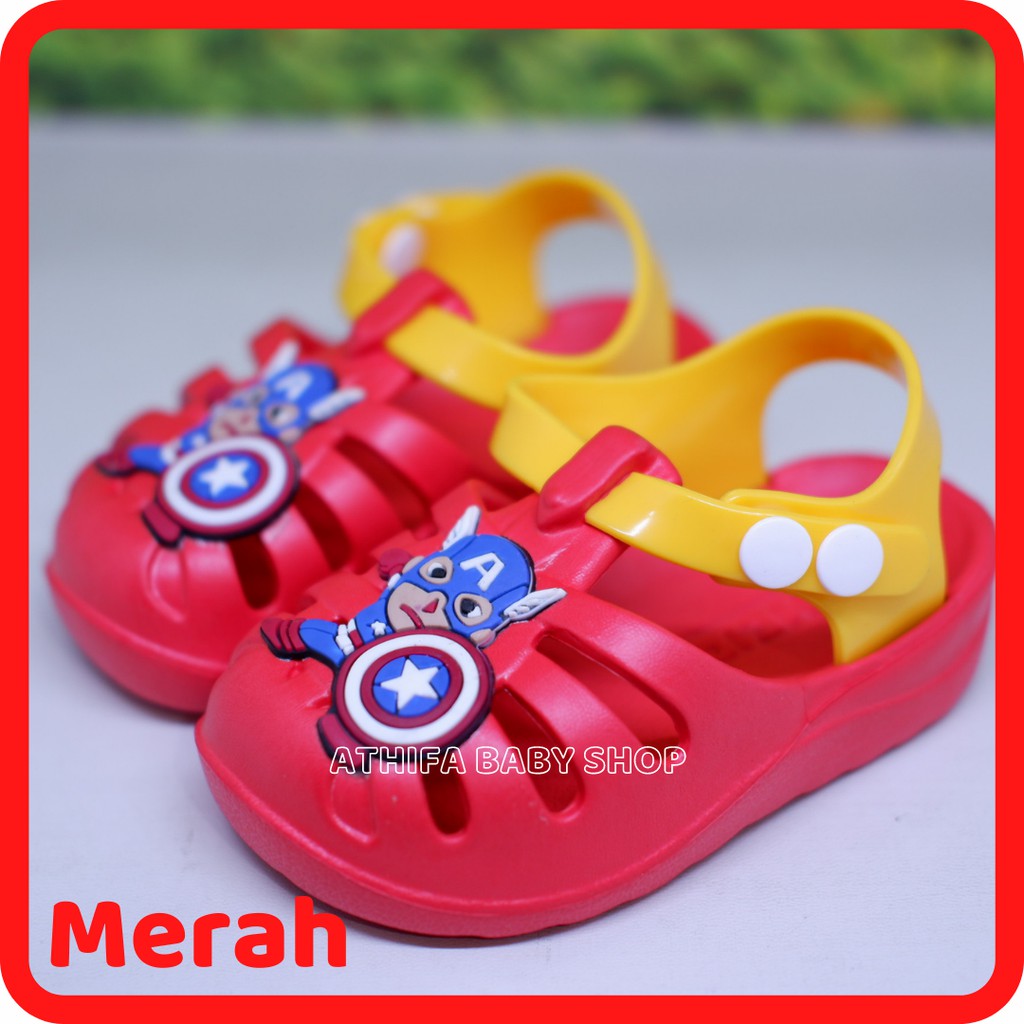 Sandal Bayi Sepatu Sendal Gunung Anak laki laki perempuan cowok cewek  balita kecil umur 2 3 4 tahun