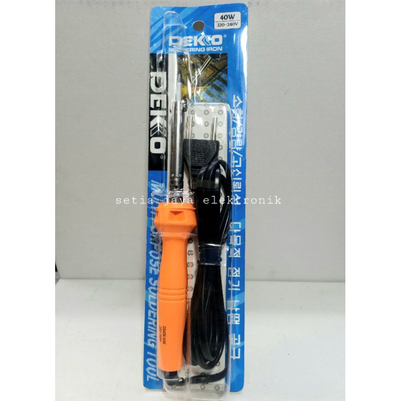 Solder DEkKO Deko 40 WAT 60 WAT 100 WAT soldering deko 40 wat 60 wat 100 wat