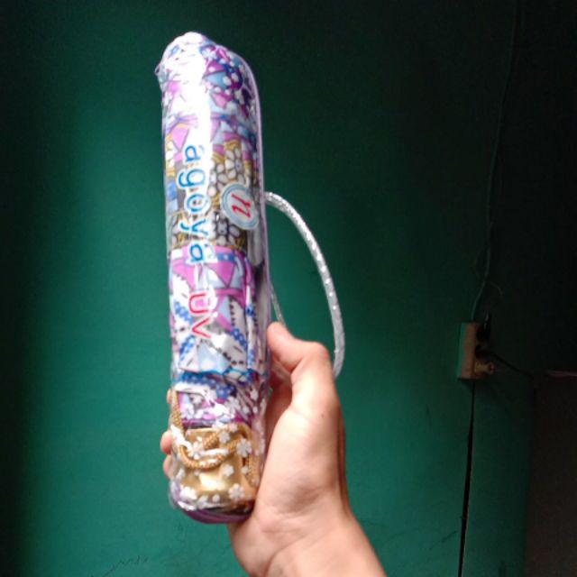 Payung Lipat 3 Tas Saten Rangka Balik