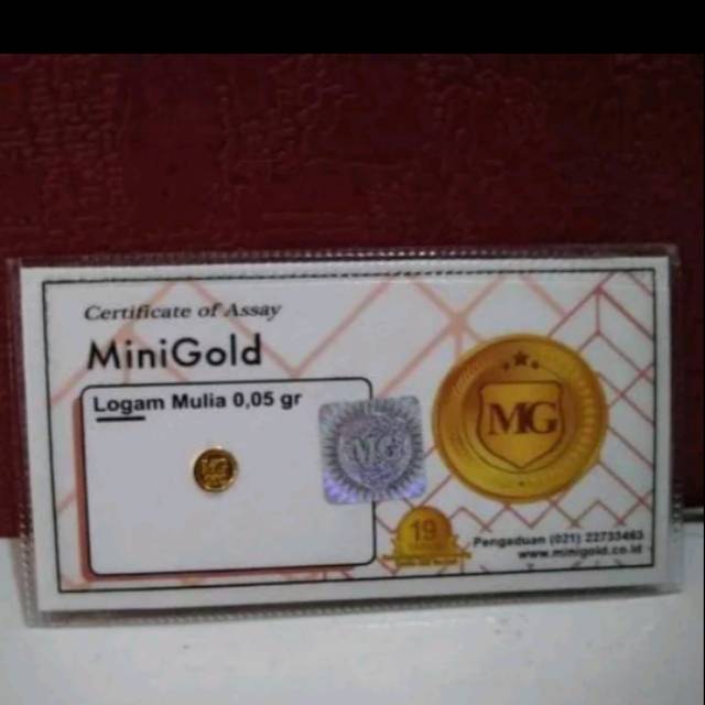 Mini GOLD 0,05