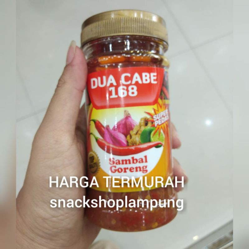 TERMURAH Sambel Goreng Dua Cabe 168 Netto 200gr