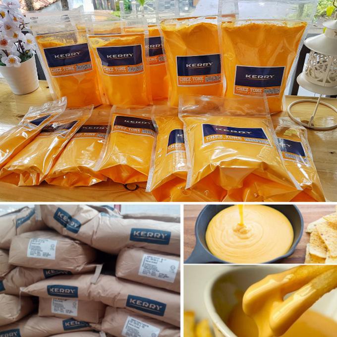 

BEST SELLER CHEESE POWDER/KEJU BUBUK IMPOR MERK KERRY. BISA UTK SAUS ALA RICHEESE