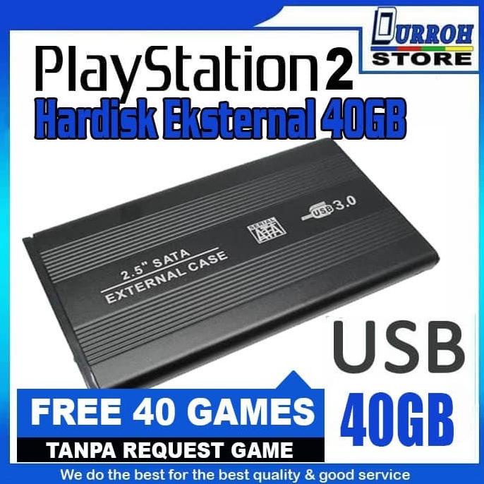 Hardisk Eksternal Game Playstation 2 / PS 2 Full Game