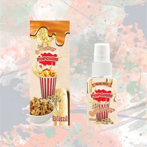 GEN - [BPOM] Parfum Body Mist Caramel Popcorn 30ml Premium / Parfum Popcorn Caramel 30ml Unisex / Parfum Popcorn Tahan Lama