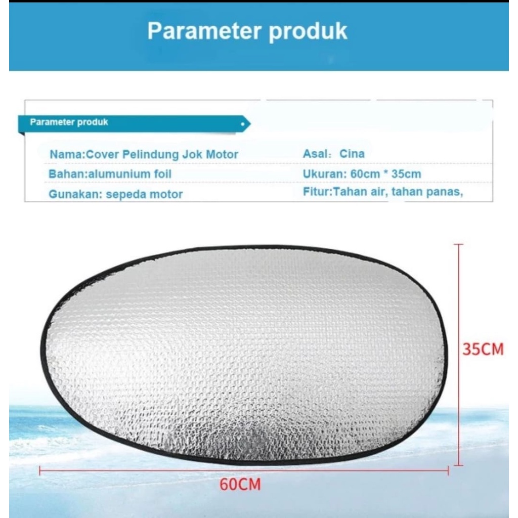 Anti Panas Motor, Anti Panas Jok Motor, Alas sepeda motor - Aluminium automatik Motor