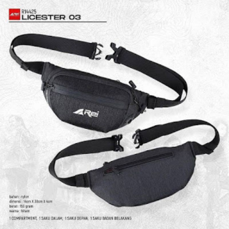 Arei outdoorgear Tas pinggang Rei tas slempang Rei lincer 03 terbaru original termurah