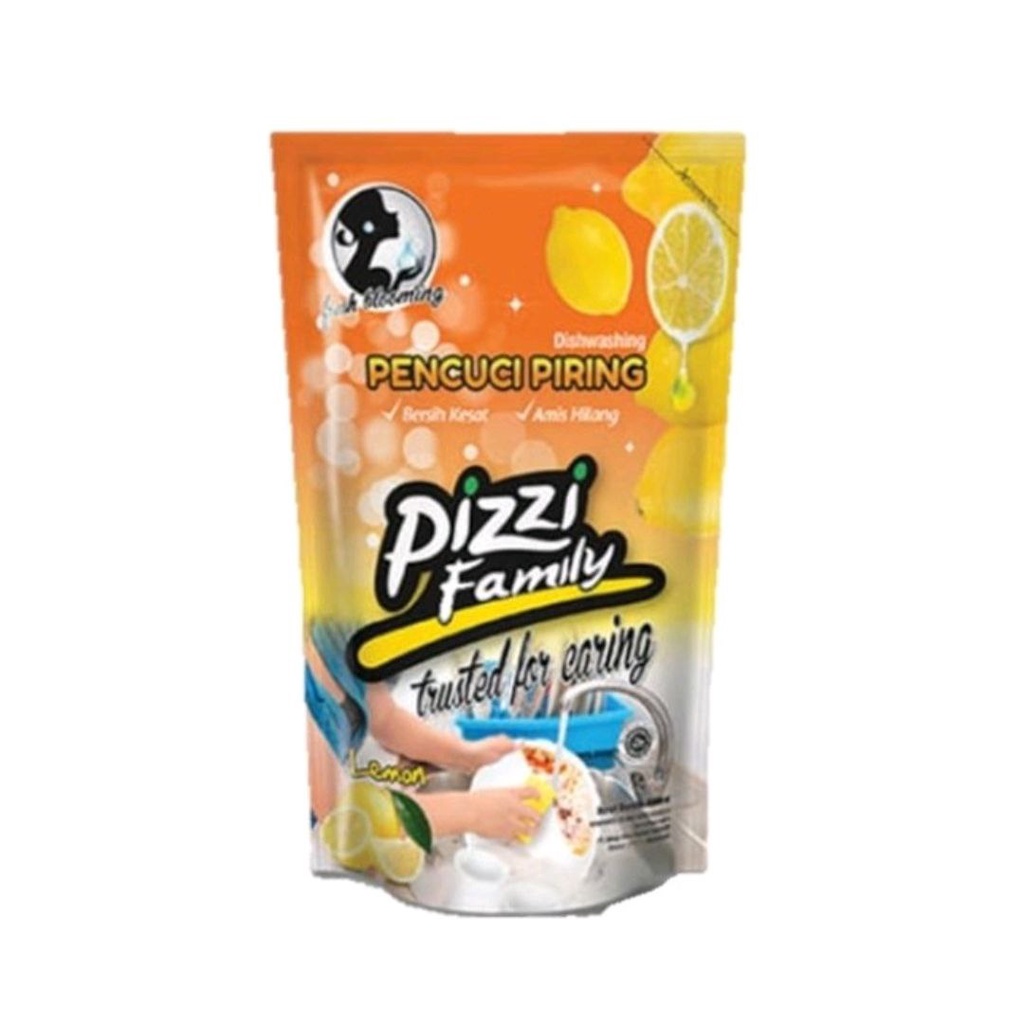 SABUN PENCUCI PIRING 800 ML MERK PIZZI FAMILY [GERAI]