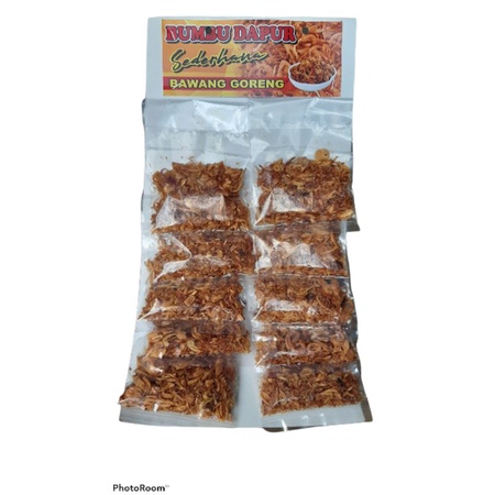 

bawang goreng (bagor) renteng asli brebes