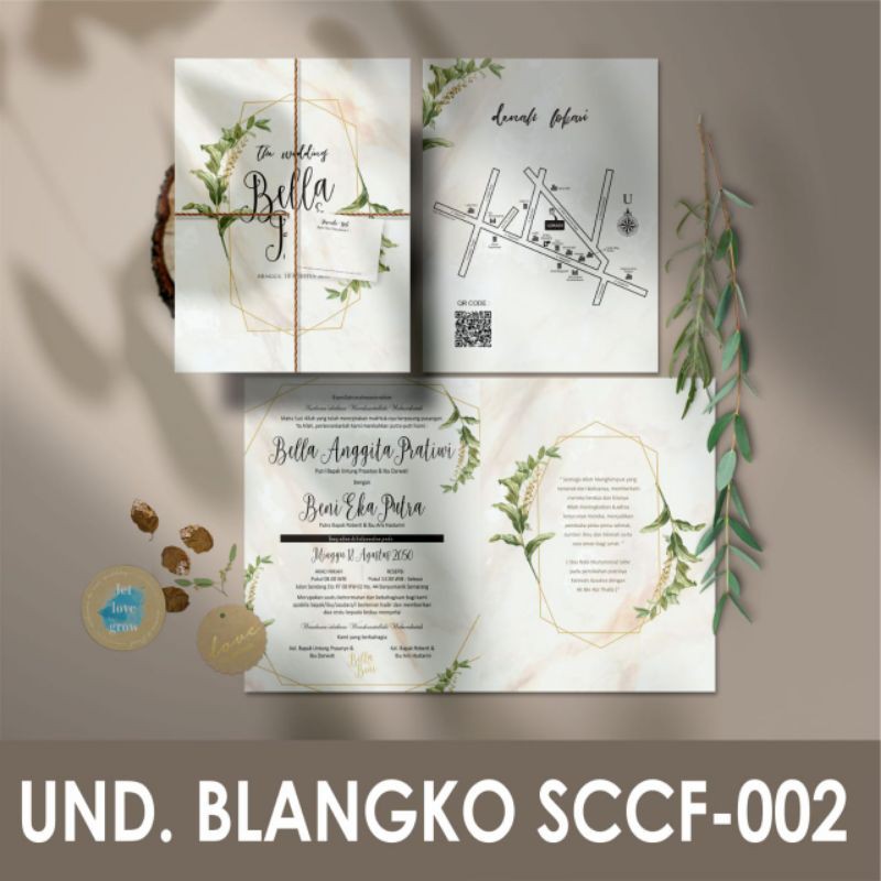 

SCCF 002 Blangko Undangan Kosongan Griya Blanko + File Setting Corel