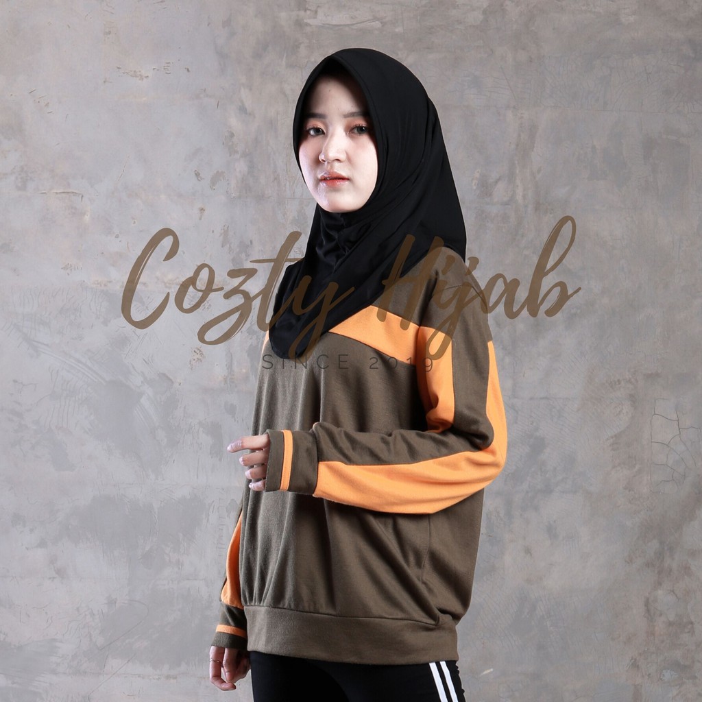  HIJAB  SPORT  KERUDUNG OLAHRAGA JERSY Shopee Indonesia