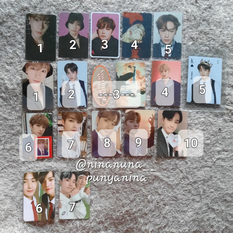 Photocard The Boyz Hyunjae