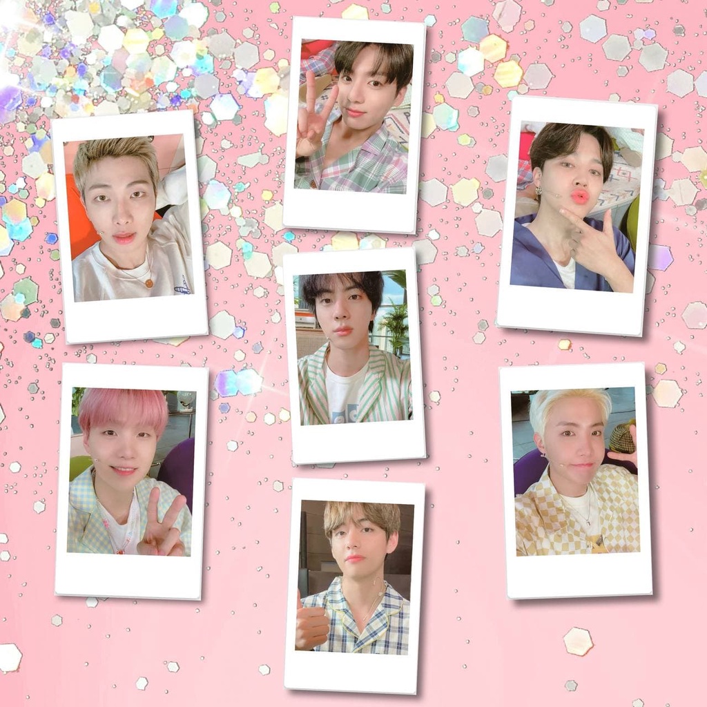 BTS PC ARMY MERCH BOX 6 - POLAROID BTS - POLAROID RM JIN SUGA JHOPE JIMIN TAEHYUNG JUNGKOOK