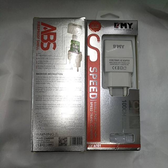 Charger home Emy travel adaptor with auto id usb