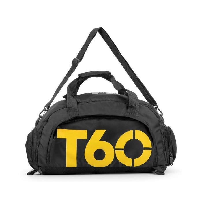 Tas Duffle Jinjing Travel Gym Bag T60 Ransel Sport Dual Mode