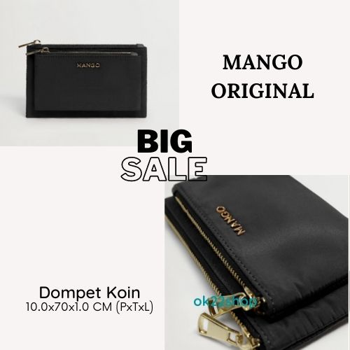 MANGO - Dompet Koin ORIGINAL Wanita (Quilted Coin Purse)