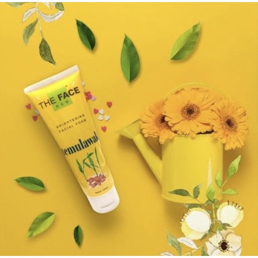 THE FACE Temulawak Brightening Facial Foam/Sabun Wajah 100 ml