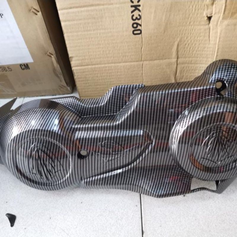 Cover Cvt Yamaha Aerox 155 Carbon Cover CVT Karbon Aerox 155