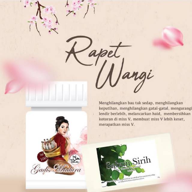 

JAMU GADIS RAPAT WANGI