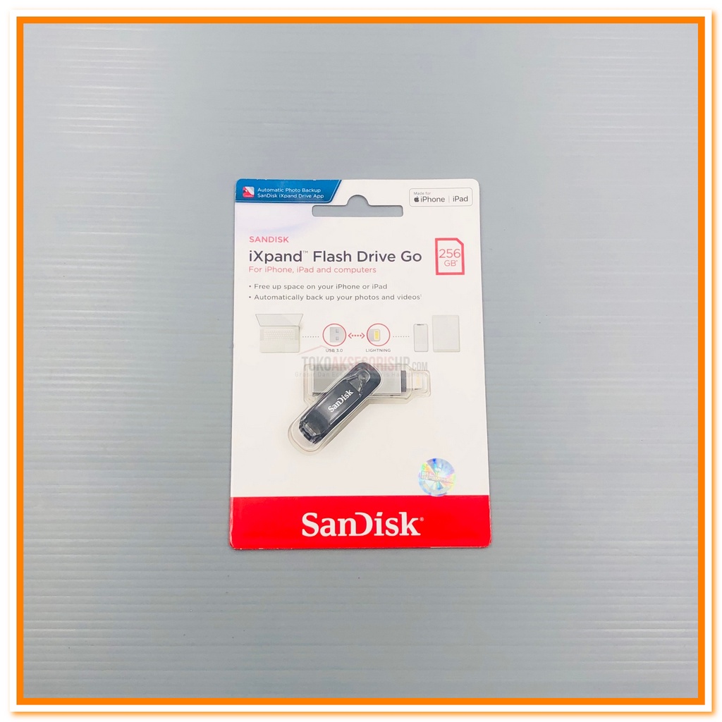 FLASHDISK IPH / LIGHTNING SANDISK IXPAND FLASH DRIVE 256GB