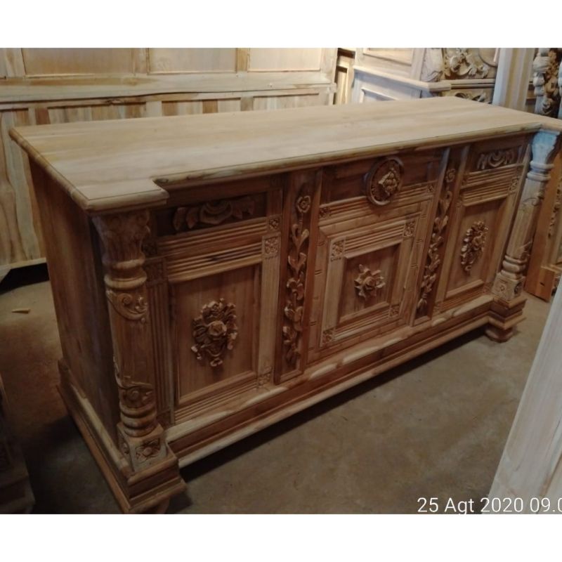 Bufet Salur Jati Mentah